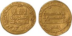 Islamic Coins Islamic Coins, Abbasid, al-Rashid (170-193h), dinar, no mint (Misr) 186h, citing Ja'far (A.218.11; Bern.69), very fine (120-150 GBP)