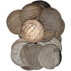 Islamic Coins Islamic Coins, Abbasid, temp. al-Mansur, silver dirhams (10), al-Rayy 146h, 147h, 148h, al-Muhammadiya 148h-153h, 155h; temp. al-Mahdi, silver dirhams (6), 160h, 161h, 165-168h; al-Rashi