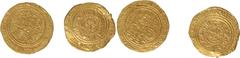 Islamic Coins Islamic Coins, Ayyubid, al-'Aziz 'Uthman (589-595h), gold dinar, mint and date off flan; al-Kamil Muhammad I (615-635h), gold dinar, mint and date off flan, wts. 5.27gms.; 3.96gms. (A.79
