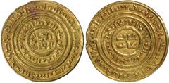 Islamic Coins, Crusaders, Kingdom of Jerusalem, gold dinar or bezant in the style of a Fatimid dinar of al-Amir, second phase minted at Acre 1148/59- 1187h, wt. 3.80gms. (CCS.2; A.730), good very fine