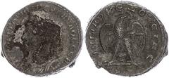 Münzen der Römischen Provinzen Syrien, Antiochia, Tetradrachme (13,37g), Trebonianus Gallus, 251-256. Av: Büste nach links, darum Umschrift. Rev: Stehender Adler von vorn nach rechts gewandt. Prieur 6