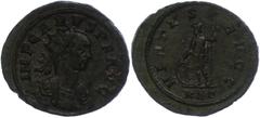 Ancient Coins Münzen Römische Kaiserzeit 282-283, Antoninian, Carus. Av: Büste nach rechts, darum Umschrift. Rev: Soldat nach links stehend, darum "VIRTVS AVGG". 3,55g, RIC 46, ss. (dieses Los wird im