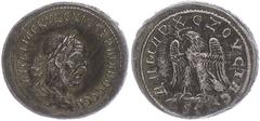 Ancient Coins Münzen Römische Kaiserzeit 249-250, Tetradrachme, Trajanus Decius, Syrien, Antiochia. Av: Büste nach rechts, darum Umschrift. Rev: Stehender Adler nach links. 11,58g, Prieur 514, dunkle 