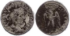 Ancient Coins Münzen der Römischen Provinzen 249, Tetradrachme, Philippus I. Arabs, Syrien, Antiochia. Av: Büste nach rechts, darum Umschrift. Rev: Stehender Adler nach links. 10,20g, Prieur 484, Fund
