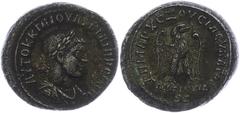 Ancient Coins Münzen der Römischen Provinzen 249, Tetradrachme, Philippus II., Syrien, Antiochia. Av: Büste nach rechts, darum Umschrift. Rev: Stehender Adler nach rechts. 10,93g, Prieur 467, etwas Be