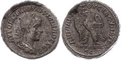 Ancient Coins Münzen der Römischen Provinzen Syrien, Antiochia, Tetradrachme (11,13g), Philippus I. Arabs, 249. Av: Büste nach rechts, darum Umschrift. Rev: Stehender Adler nach links. Prieur 444, ss-