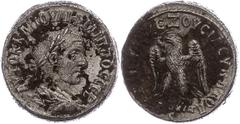 Ancient Coins Münzen der Römischen Provinzen Syrien, Antiochia, Tetradrachme (10,20g), Philippus I. Arabs, 249. Av: Büste nach rechts, darum Umschrift. Rev: Stehender Adler nach links. Prieur 484, Fun