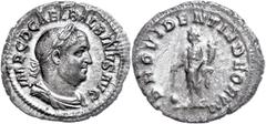 Ancient Coins Münzen Römische Kaiserzeit Balbinus, 238, Denar (2,71g), Rom. Av: Büste nach rechts, darum "IMP C D CAEL BALBINVS AVG". Rev: Stehende Providentia mit Stab und Füllhorn nach links, darum 
