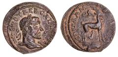 Roman Provincial Coins Syria, Coele-Syria, Damascus, Trebonianus Gallus, (A.D. 251-253). AE 25mm, (9.43 g), obv. laureate bust right of Trebonianus Gallus with slight drapery on left shoulder, IMP C V