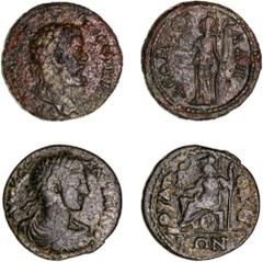 Roman Provincial Lydia, Silandus, Autonomous, (c.AD 81-96), AE 26mm (7.07 g), obv. draped bust of the Senate right, rev. monogram and B in field, Zeus standing left, holding eagle and leaning on scept