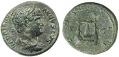Roman Silver & Bronze Coins - Imperial Agrippina Senior, wife of Germanicus and mother of Caligula, (died A.D. 33), AE sestertius, Rome mint, restitution issue under Titus, c.80-81, (24.78 g), obv. dr