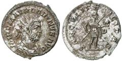Roman Silver & Bronze Coins - Imperial Carinus, as Caesar, (A.D. 282-285), billon antoninianii, Lugdunum mint, issued 283-5, (4.51, 3.56, 2.76 g), obv. IMP C M AVR CARINVS AVG, radiate cuirassed bust 