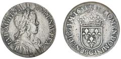 World Silver & Bronze Coins - Japan - World Coins World coins, France, Louis XIIII, half ecu d'argent, 1651 G (Poitiers Mint); Poland, silver ort (1/4 thaler), 1623 (2) (KM.39); Austria, Leopold I, th