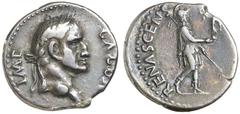 Roman Silver & Bronze Coins - Roman Imperial GALBA, (July 68 - January 69 A.D.), silver denarius, Rome Mint, (3.57 g), obv. laureate head of Galba to right around IMP GALBA, rev. [ROMA] RENASCENS, Rom