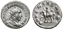 Roman Silver & Bronze Coins - Roman Imperial GORDIAN III, (A.D. 238-244), silver antoninianii, Rome mint, issued 239, (3.34 g), obv. radiate bust of Gordian III to right, around IMP CAES M ANT GORDIAN