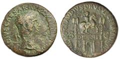 Roman Silver & Bronze - Roman Imperial CLAUDIUS, (A.D. 41-54), AE sestertius, Rome mint, issued A.D. 42, (27.62 g), obv. laureate head of Claudius to right, around TI CLAVDIVS CAESAR AVG P M TR IMP, r
