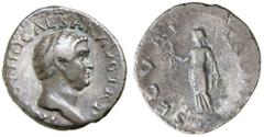 Dr C. Haymes Collection - Roman Imperial Coins OTHO, (Jan 15 - Mar 9, 69 A.D.), silver denarius, Rome Mint, (3.18 g), obv. bare head of Otho to right around IMP M OTHO CAESAR AVG TR P, rev. SECV RI TA