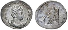 Roman Silver & Bronze Coins - Imperial SALONINA, wife of Gallienus, (died A.D. 268), billon antoninianus, Cologne mint, (3.86 g), obv. diademed veiled and draped bust of Salonina to right on crescent,