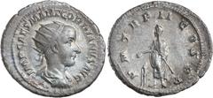 Roman Silver & Bronze - Imperial ROMAN ANTONINIANI, Gordian III, (A.D. 238-244), silver antoninianus, Rome mint, issued 240, obv. radiate bust right, around IMP CAES GORDIANVS PIVS AVG, rev. Gordian s
