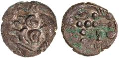 Great Britain Silver & Bronze Coins - Celtic - Willi ANCIENT BRITAIN, Celtic coinage, Durotriges, (mid 1st century BC - mid 1st century AD), billon stater (S.367); silver quarter unit (S.368). Fine; g