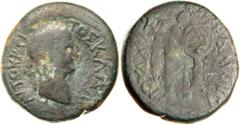 Greek Silver & Bronze Coins - Celtic - Susanian PALESTINE, Judaea, Roman Administration, Issue to Commemorate Roman victory in Judaea, Titus, (A.D. 79-81), AE 22, Caesarea mint, (7.81 g) Judaea Capta 