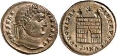 Roman Silver & Bronze Coins - Imperial - Severus Alex CONSTANTINE I, (A.D. 307-337), AE folles, issued 329-330, Cyzicus Mint, (3.24 g), obv. rosette diademed bust to right of Constantine, around CONST