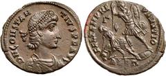 Roman Silver & Bronze Coins - Imperial - Severus Alex CONSTANTIUS II, (A.D. 337-361), AE heavy maiorina, 348-351, Alexandria mint, (5.59 g), obv. draped and cuirased, pearl-diademed bust right, around