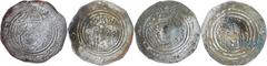 Islamic Coins Arab Sasanian, Eastern Sistan, billon dirhams (10) of Sear's Class IV, various governors including issue of Tamim ibn Sa'id (AH 166-170, AD 783-786), (Album 89; MWI.297); Talha bin Rida 