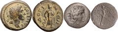 Greek Silver & Bronze Coins Asia Minor and Eastern Mediterranean, assorted AE from various cities, including Amisus (3); Apameia [Phrygia (2)], [Seleucis & Pieria (2)]; Antioch ad Orentem (3); Askalon