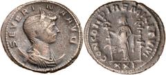 Roman Silver & Bronze Coins - Imperial Roman Imperial, mostly lower grade examples, includes, Quintillus, (A.D. 270), billon antoninianus; Aurelian, (A.D. 270 - 275), billon antoniniani (4); Severina,