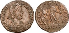 Roman Silver & Bronze Coins - Imperial GRATIAN, (367-383 A.D.), AE, various issues mostly issued with different reverses, Siscia mint (2.28 g), RIC 14c type xxxvii; (2.54 g), RIC 14c, type xvii; (2.78