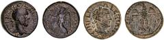 Roman Silver & Bronze Coins - Provincial Troas, Alexandreia, Valerian, (A.D. 253-260), AE 19, (4.88 g), obv. Valerian bust to right, around IMP LIC VALERIAN, rev. spread eagle head to left, standing o