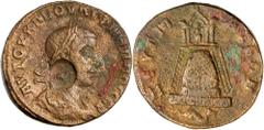 Roman Silver & Bronze Coins - Provincial Syria, Commagene, Zeugma, Philip I, (244-249), AE 28, (15.63 g), obv. laureate draped and cuirassed bust to right, around AUTOK K M IOUAI FILIPPOC CEB, rev. te