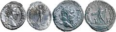 Roman Silver & Bronze Coins - Imperial Roman silver denarii, Augustus, as Octavian, (27 B.C. - A.D. 14), silver denarius, mint moving with Octavian in Italy, issued spring-summer 36 B.C., (3.49 g), ob