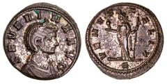 Roman Silver & Bronze Coins - Imperial Severina, wife of Aurelian, (270-275 A.D.), AE denarius, Rome Mint, issued 274-275, (3.00 g), obv. diademed bust to right of Severina, around, SEVERINA AVG, rev.