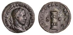 Roman Silver & Bronze Coins - Imperial Ancient Roman AE issues including, Philip II, (A.D. 247-249), AE As, Rome Mint, (11.48 g), obv. laureate, draped of Philip to right, around IMP M IVL PHILIPPVS A