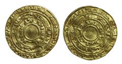 Ancient Coins Fatimid Caliphate - Al-Mu'izz li-Din Allah - Dinar (953-975) AU. Dinar (953-975). Al-Mu'izz li-Din Allah. 3,89 g. KM n/c. MBC+ Almost EF