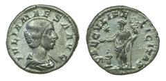 Roman Coin Julia Maesa - Denarius nd AR. Denarius nd (Rome, AD 220-222). SAECVLI FELICITAS. 2,87 g. SM 7757. MBC+ Almost EF