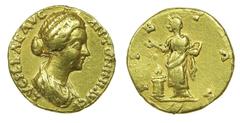 Gold Coin Lucilla - Aureus nd AU. Aureus nd (Roma, AD 164-66). PIETAS. 5,81 g. SM 5475. MBC+ Almost EF