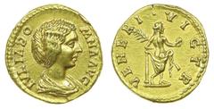 Gold Coin Julia Domna - Aureus nd AU. Aureus nd (Roma, AD 194). VENERI VICTR. Excelente qualidade. 7,18 g. SM 6567. BELA EF