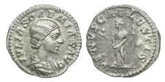 Ancient Coin Julia Soaemias - Denarius nd AR. Denarius nd (Rome, AD 220-222). VENVS CAELESTIS. 2,62 g. SM 7719. MBC VF