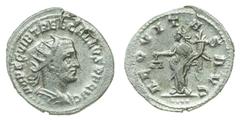 Ancient coin Trebonianus Gallus - Antoniniano nd AR. Antoninianus nd (Antioch, AD 251). AEQVITAS AVG. 3,74 g. SM 9623. MBC+ Almost EF