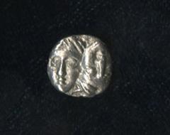 Multiple Ancient Coin Lots Quartet of 4th Century Greek Silver Fractions. Moesia -- Istros. AR Trihemibol. Two male heads facing one inverted/Sea-eagle with dolphin. Extremely Fine; Thrace -- Apolloni