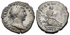 ANTIKE LOTS VARIA UND LOTS. Lot Römer (2). Lot aus 2 Denarii von Traianus. Um s.sch. und s.sch.+. (D).