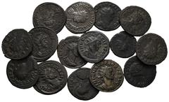 ANTIKE LOTS VARIA UND LOTS. Lot Römer (15). Lot aus 15 AE-Antoniniani von Gallienus (1x) bis Maximianus Herculius (3x), darunter 6x Antoniniani von Probus. Um sch. und f.s.sch., manche etwas besser. (