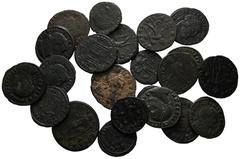 ANTIKE LOTS VARIA UND LOTS. Lot Römer (ca. 22). Lot aus ca. 22 Folles der Tetrarchie. Um sch.-s.sch. und f.s.sch. (D).