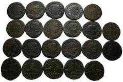 ANTKE LOTS Lot Provinzialrömer (ca. 22). Lot aus ca. 22 Lokalbronzen von Viminacium (Moesia Superior) unter Philippus I. Arabs (244-249). Meist um sch.-s.sch. (D)