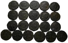 ANTKE LOTS Lot Provinzialrömer (ca. 21). Lot aus ca. 21 Lokalbronzen von Viminacium (Moesia Superior) unter Philippus I. Arabs (244-249). Meist um sch.-s.sch. (D)
