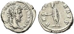 RÖMISCHE KAISERZEIT Didius Iulianus (193) (D) Denarius (3,35g), Roma, März-Mai 193 n. Chr. Av.: IMP CAES M DID - IVLIAN AVG, Kopf mit Lorbeerkranz n.r. Rv.: RECTO-R ORBIS, Kaiser mit Globus und Schrif