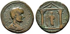RÖMISCHE PROVINZIALPRÄGUNGEN LYCIA Patara Gordianus III. (238-244) (D) Lokalbronze (18,22g). Av.: AVT KAI M ANT ΓOPΔIANOC CEB, Büste mit Lorbeerkranz, Drapierung und Kürass n.r. Rv.: ΠAT-APE / WN (im 